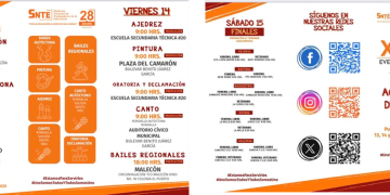 Hoy inicia en Puerto Peñasco el evento más esperado del año en la Sección 28 del SNTE