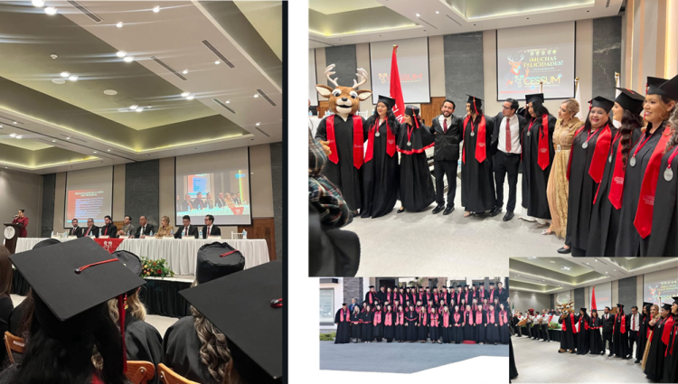 Realizan graduación y entrega de títulos profesionales en el Centro de Estudios Superiores del Mayo (CESSUM)