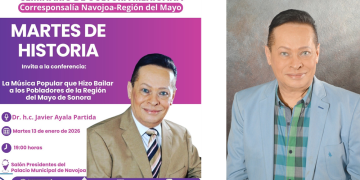 Inician mañana en Navojoa con una conferencia programa Martes de Historia