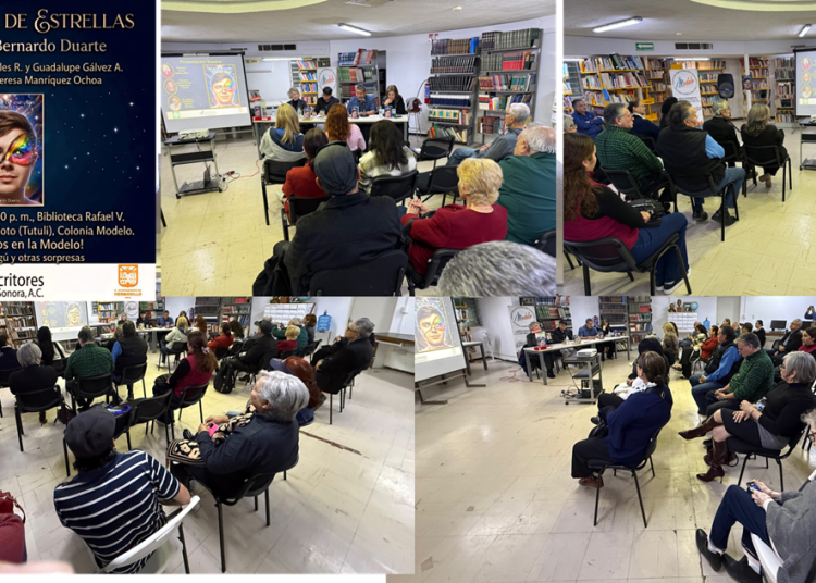 La presentación del poemario Ojos llenos de estrellas