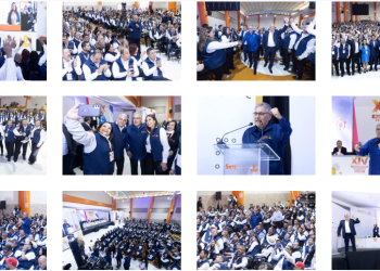 Líder nacional del SNTE en Pleno de la Sección 8 de Chihuahua