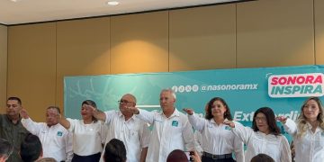 Raymundo Lagarda Borbón y Osvaldo Bojórquez Cosme, nuevos dirigentes de Nueva Alianza Sonora