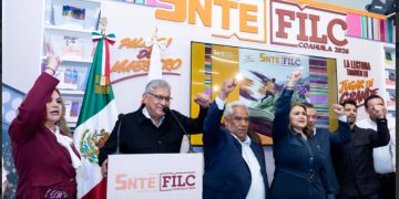 El SNTE celebra una participación histórica en la Feria Internacional del Libro de Coahuila 2026