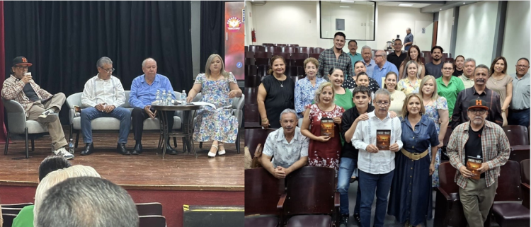 La presentación de la primera novela del escritor Luis Antonio Álvarez Nájera