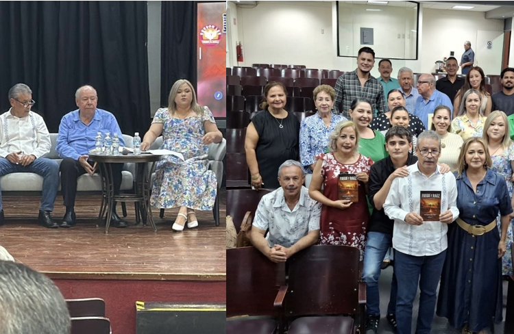 La presentación de la primera novela del escritor Luis Antonio Álvarez Nájera